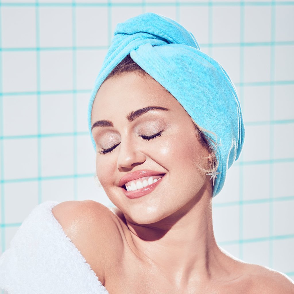 Miley Smiler News on Twitter: &quot;miley cyrus for him &amp; hers skincare… &quot;