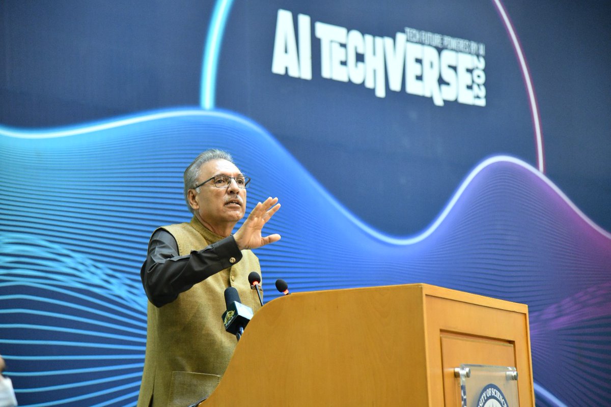 PresOfPakistan's tweet image. یہ انفارمیشن ٹیکنالوجی کا دور ہے، خود کو بدلتے تقاضوں سے ہم آہنگ کرنا ہوگا: صدر مملکت

انفارمیشن ٹیکنالوجی کی وجہ سے طبی شعبے میں بھی نمایاں ترقی ہوئی ہے: صدر مملکت

جدید ٹیکنالوجی کے شعبے میں تیز تر ترقی انسانی زندگی کو آسان اور بہتر بنا رہی ہے: صدر مملکت