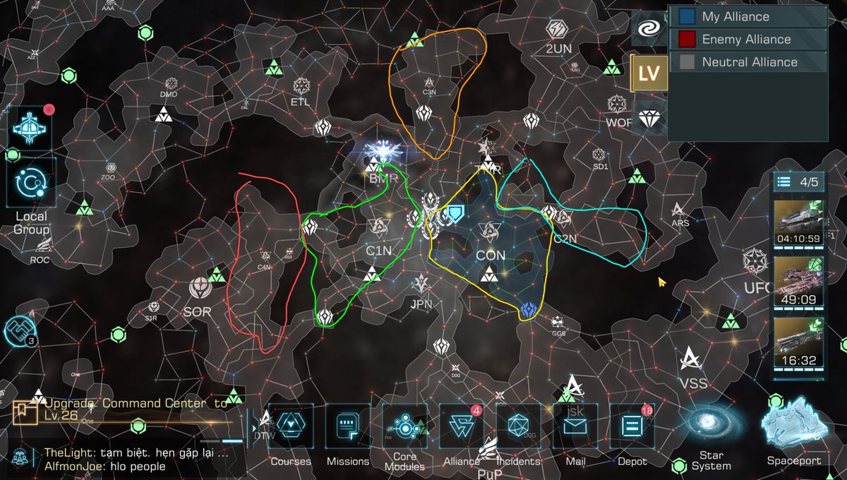 TheDJBuntin's tweet image. There's probably only one person who will understand any of this but very happy with my progress in this game. Leading 200+ people in 5 alliances the past 3 months. 

At the weekend I was crowned the first Princeps of our server where we've held rank 1 since day 1 #InfiniteGalaxy