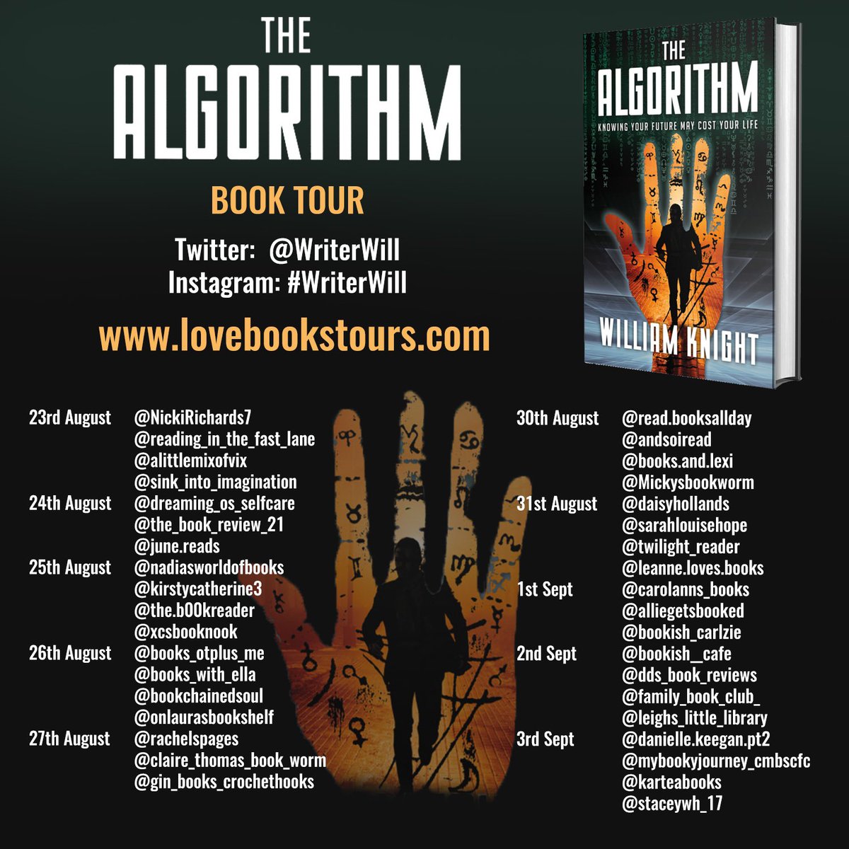 DaisyJHollands's tweet image. The Algorithm by William Knight 
 @WriterWill
@lovebooksgroup 
@lovebookstours #Ad #Gifted My review: instagram.com/p/CTPbj-nIqX3/ ⭐️⭐️⭐️⭐️⭐️ #TheAlgorithm
