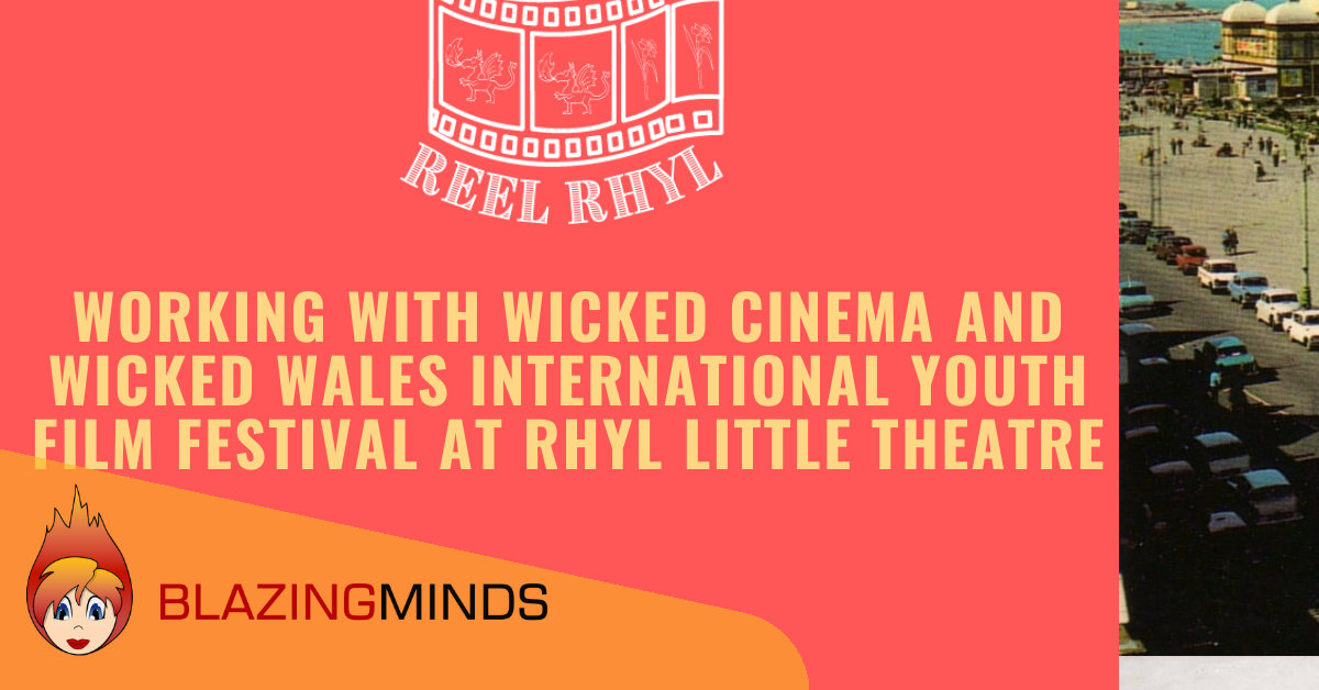 BlazingMinds's tweet image. Get ready for some #ReelRhyl with the new #FilmFestival this September at the @ltheatrerhyl courtesy of @FilmWicked. Find out more on #BlazingMinds at blazingminds.co.uk/reel-rhyl-film…