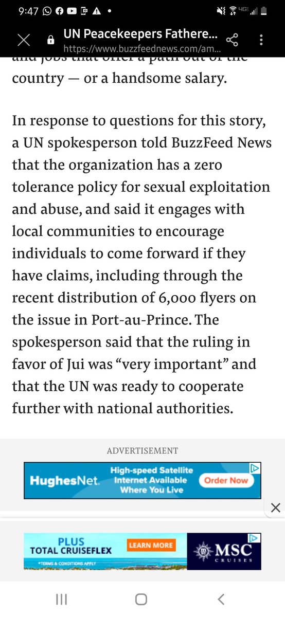disaster_lawyer's tweet image. But for years the @UN protected #peacekeepers, refusing to acknowledge that they could be sued or prosecuted for sexual abuse. They backed down only because women, watch groups, and their lawyers kept after them.