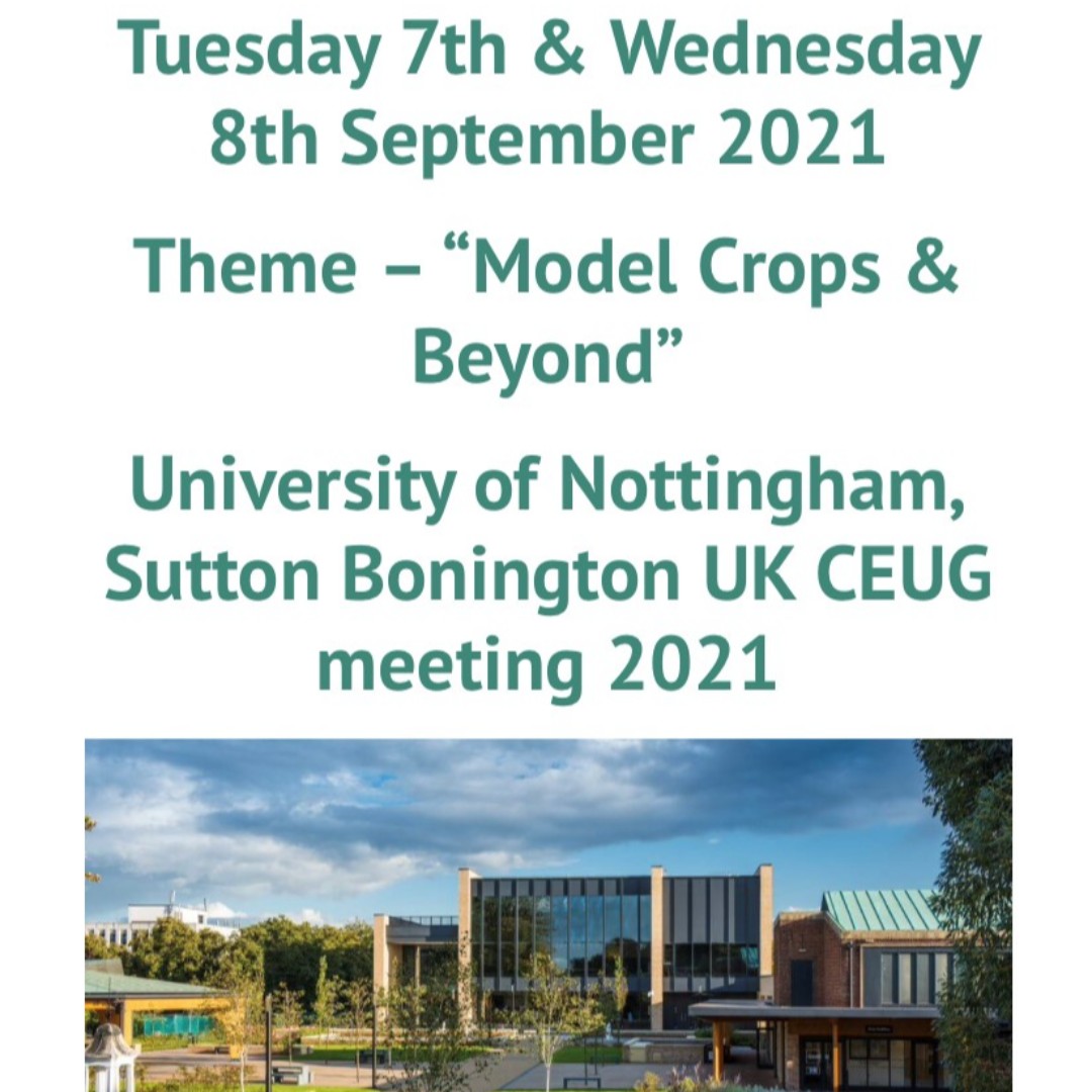 One Week to go! #contolledenvironmentusergroup #CEUG #nottinghamuniversity #controlledenvironments