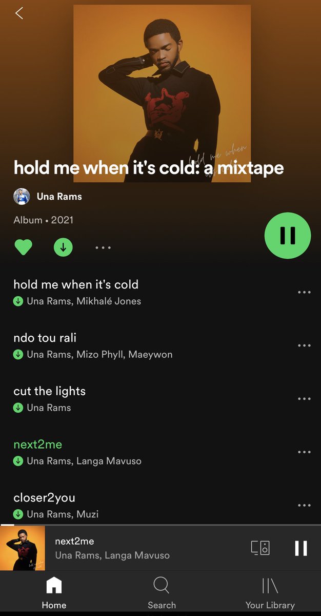 HulisaniRavele's tweet photo. I greet you all in the name of @UnaRamsWeirdKid! What a special soooomething #HoldMeWhenItsCold is! ��😭🙌🏾😍🚀 https://t.co/JUMbX4y6Jq