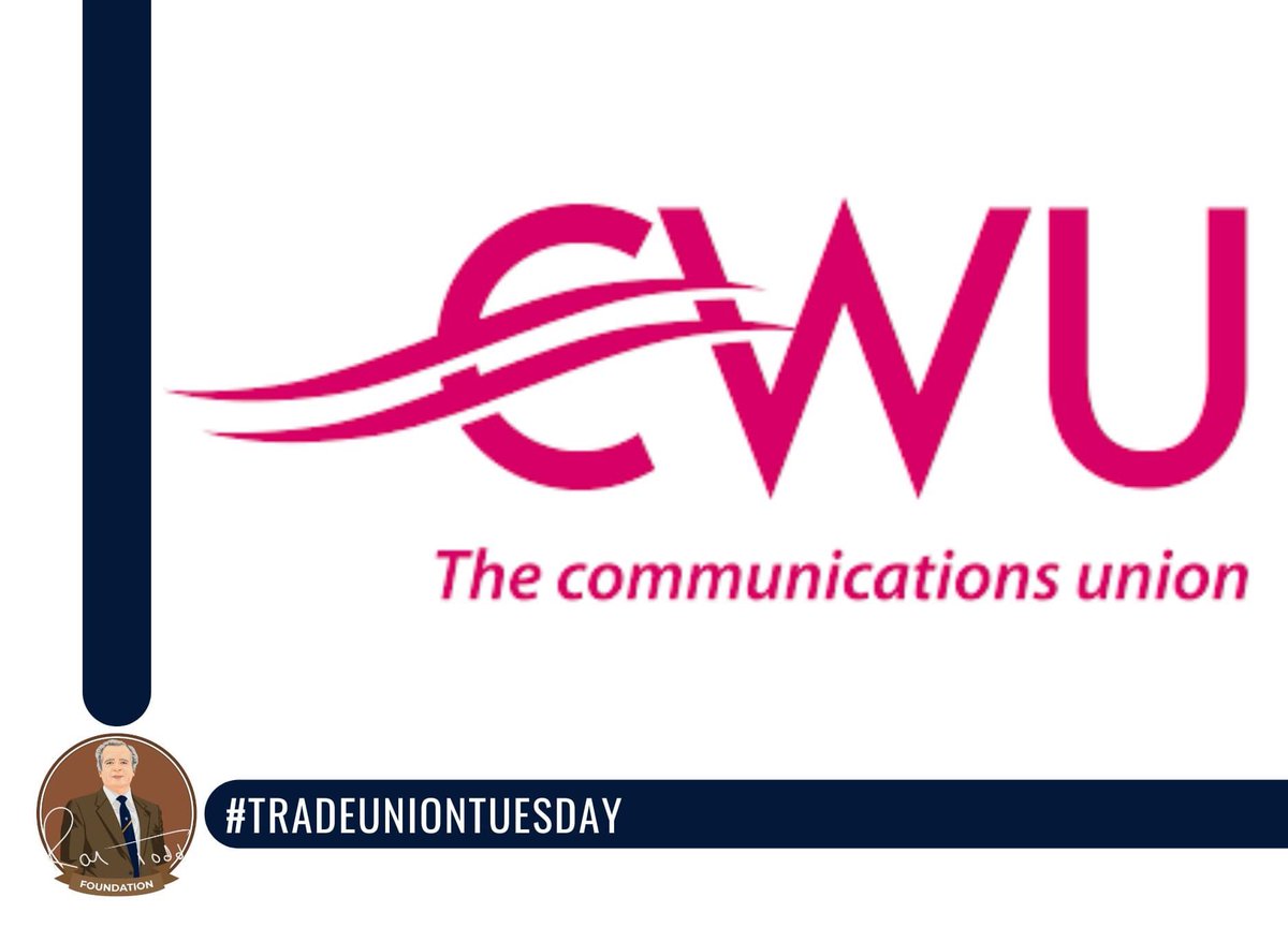 RonToddFdn's tweet photo. #TradeUnionTuesday is where we give a shout out to a trade union. Today we give a shout out to @cwunews #CommunicationWorkersUnion. Want to learn more about what this union does? Check out https://t.co/RwcdY3mGe0 https://t.co/HVkqYXPBC5