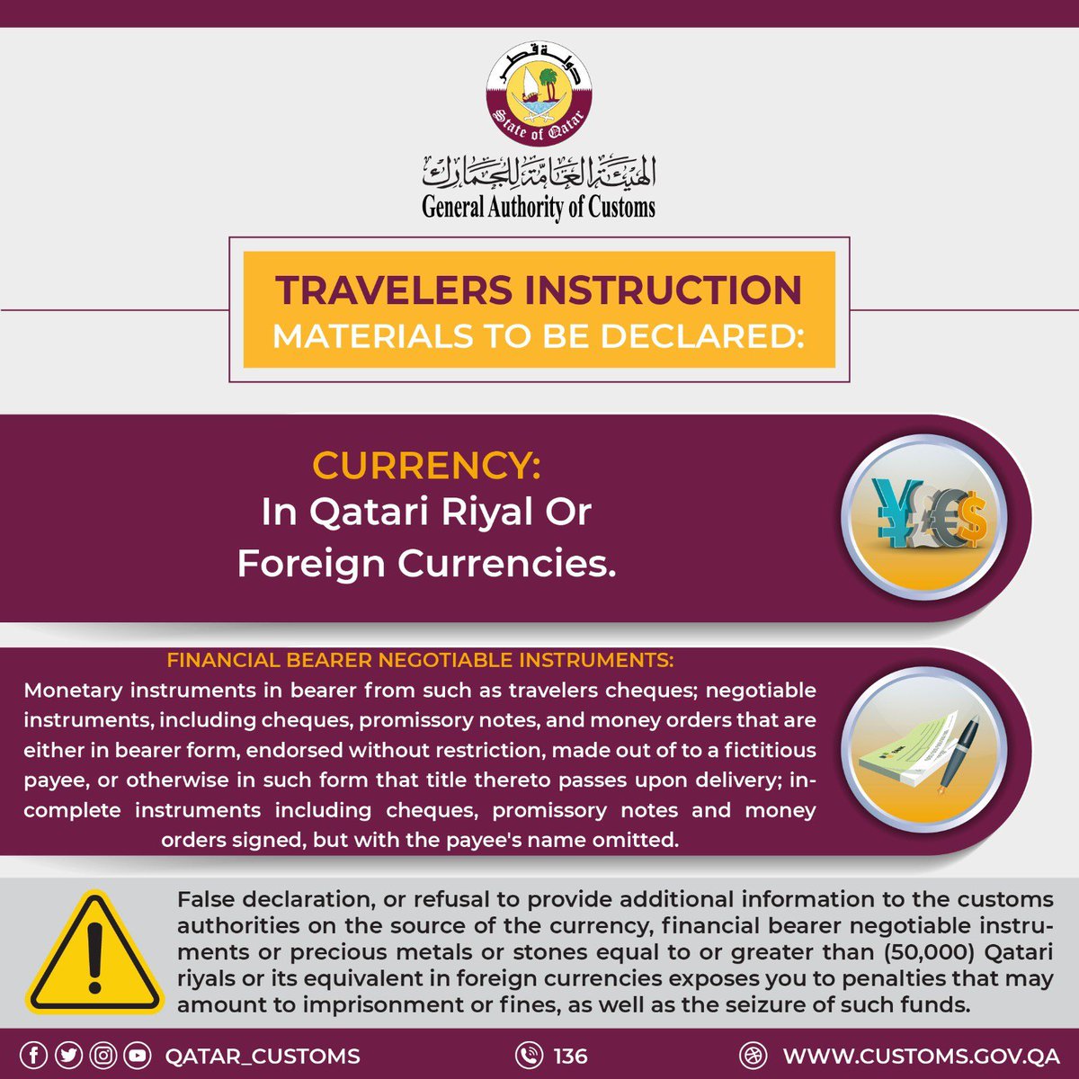 Qatar_Customs's tweet photo. #customs_declaration 
#qatar_customs https://t.co/xSNWEU7TXu