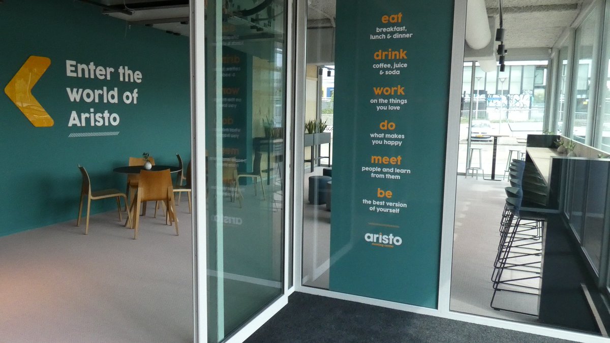 🎉 Aristo Utrecht Lunetten is weer open! 🎉

Aristo Utrecht Lunetten is klaar voor de toekomst. 

Met een frisse uitstraling, de standaard hybride faciliteiten, de nieuwe break-out zones en een brainstorming area en zijn we helemaal klaar voor het najaar! 💡