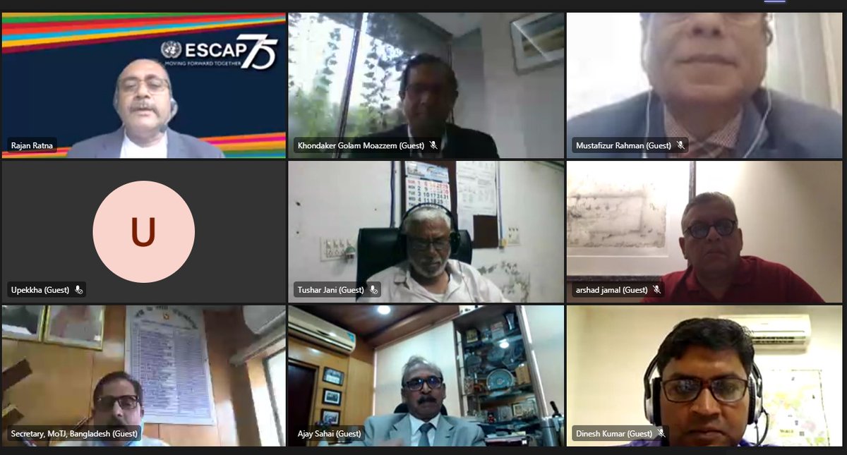 SSWA_UNESCAP's tweet photo. Virtual Expert Group Meeting - โExploring New Value Chains in #textiles & #Garments in #SouthAsia Building Back better from #COVID19 - panel discussion in progress
@UNESCAP
@RajanRatna @cpdbd @SDPIPakistan @sanemnet @sawteenp #SAWDF #SANSSDGPROJECT @SaarcSec @FieoHq @brandbgmea https://t.co/A7gWTv2KnN