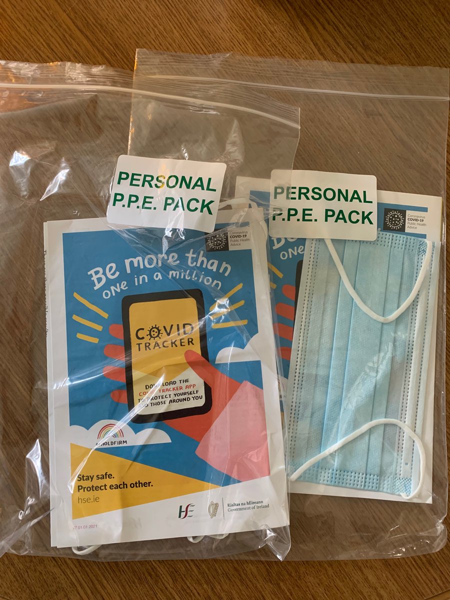 Why does the 
<a href="/HSELive/">HSE Ireland</a> give out single use plastic bags to everyone getting a Covid test? Such a waste of plastic … goes straight in the bin. Would paper bags not have worked? 
<a href="/IrishDocsEnv/">Irish Doctors for the Environment</a>
