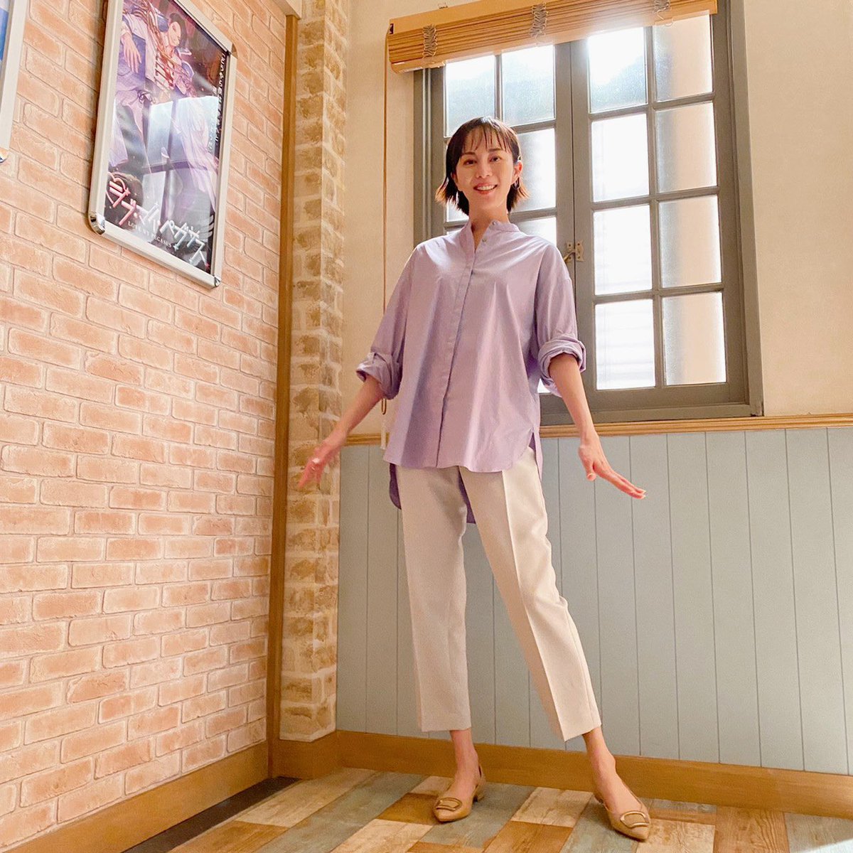 佐藤文広 Al Twitter Oshi No Oji 比嘉愛未様のファッションチェックは毎回最高ですね Twitter