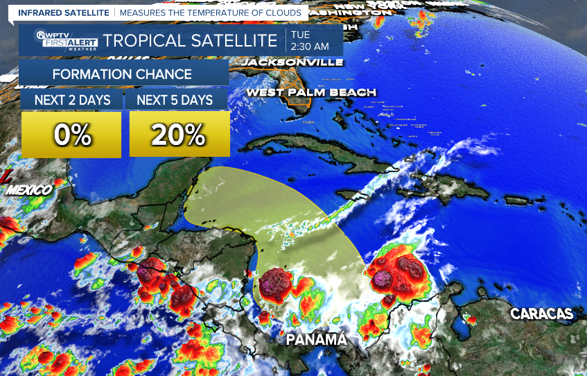 WPTV's tweet photo. TRACKING THE TROPICS: Ida downgrades, Kate forms, a tropical depression likely to form, another not-as-likely 🌀The low in the Eastern Atlantic has a high chance of becoming our next named storm: https://t.co/hyHDg38Xmm https://t.co/jgpVonm9Ou