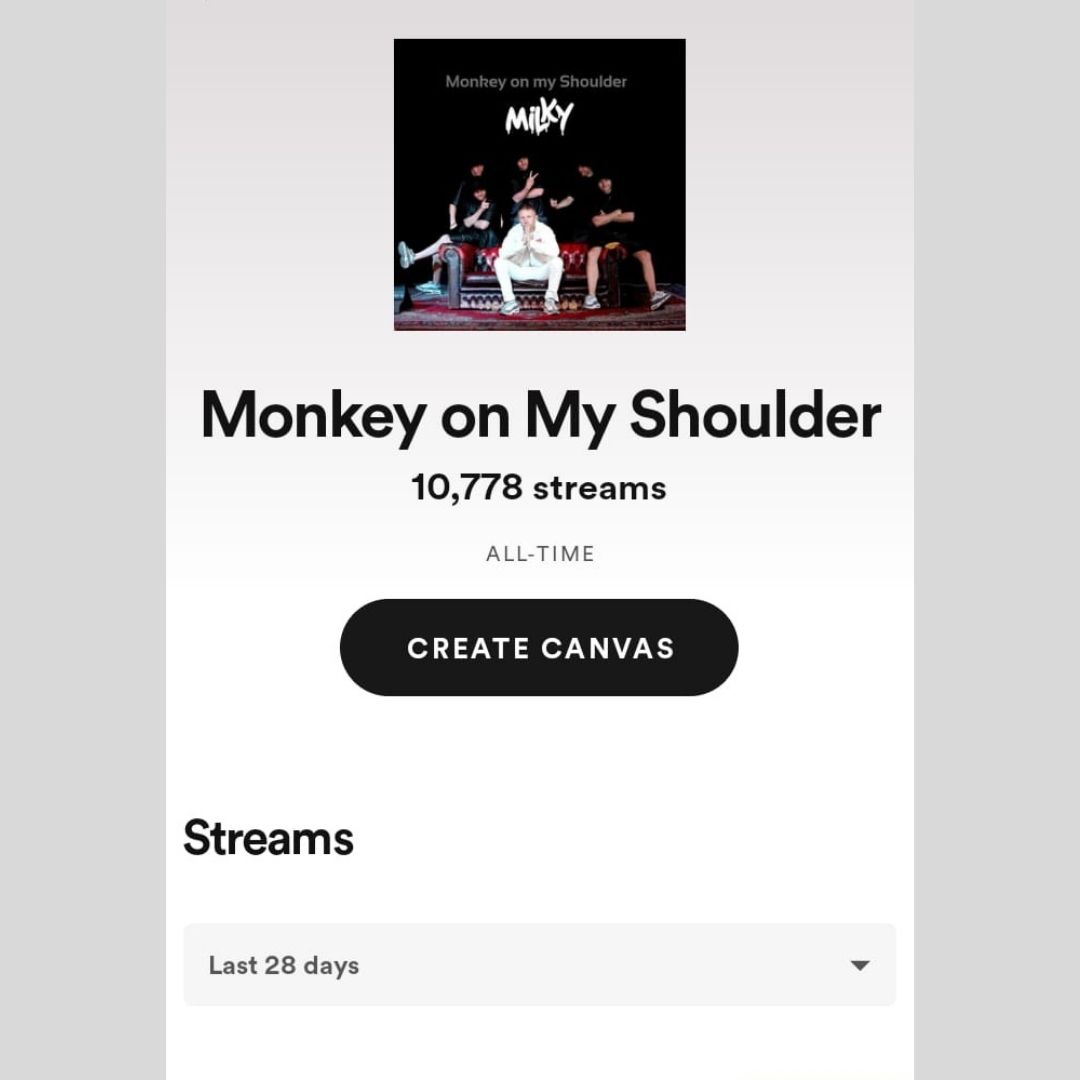 Big Thanks to everyone who's listened to my recent release, I'm so happy with the amount of streams it's got. If you haven't heard it yet stream it here open.spotify.com/track/6b2GZmlH…
#akamilkyuk #spotify #newsingle #rapper #musician #gratitude #soberlife #RecoveryPosse #Tuesday