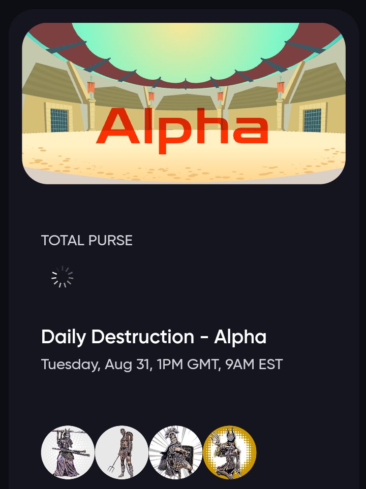 TemiBFi's tweet photo. Hey Degen's ⚔️
The #TuesdayAlpha is upon us
Presented before us is the first ever champion of the #OctoJam
Will she give us another beautiful show today.
To the 🏟️ we move ⤵️
https://t.co/jfPrZhd3yX
@fabusechi
@Titanbarry
@CryptoColosseum
#NFTgaming
#DeadlineDay
#NFT https://t.co/qzGHkQAno2