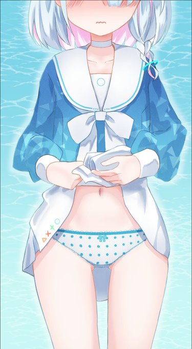 先日の不具合の詫びたくしあげアロナちゃん 