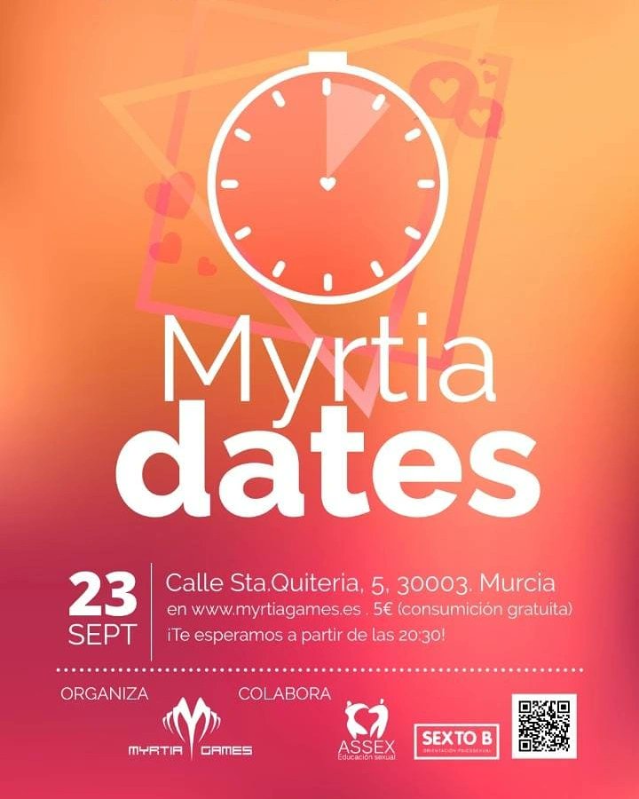 ¿Este verano estás en racha y quieres que el ritmo no pare? ¿No te has comido un rosco este verano y crees que lo mejor está por llegar? Sea cual sea tu perfil, Myrtia piensa en todos y, el próximo 23 de septiembre, tendrás la oportunidad de enamorarte bit.ly/3kweZRA