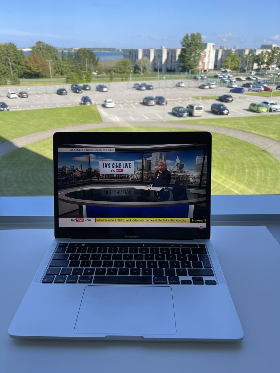 Our CEO, <a href="/IndrekNeivelt/">Indrek Neivelt</a>, gave a live interview to the <a href="/skynews/">Sky News</a> business show with @IanKingSky 🇬🇧🤩 

#skynews #tech #innovation #estonia #technews #healthtech #london #startup #respiray