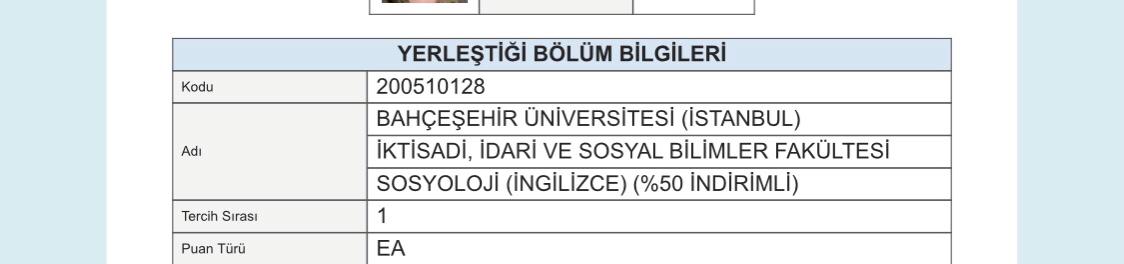 BAU sosyoloji kızımı kazandı 👉 @salyangozreis:) Alırız bi tebriğinizi😊 #acıklandı #ykstercih2021