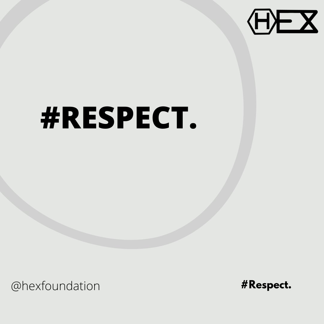 HEXFoundation's tweet photo. At the end of the day, it all comes down to human decency and respect. The ability to acknowledge differences and simply respect. It is the least someone is asking for. Something everyone deserves.
#equality #respect #peace #love https://t.co/26oS0bX7v5