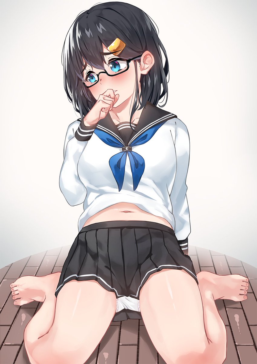 いつものおしっこシリーズ。
 #今月描いた絵を晒そう 