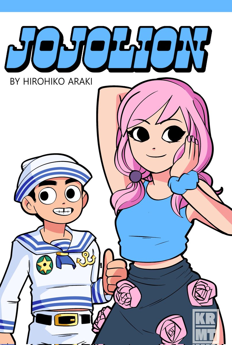 krembeni's tweet photo. JoJo x Scott Pilgrim covers https://t.co/IOdJKdDJxh