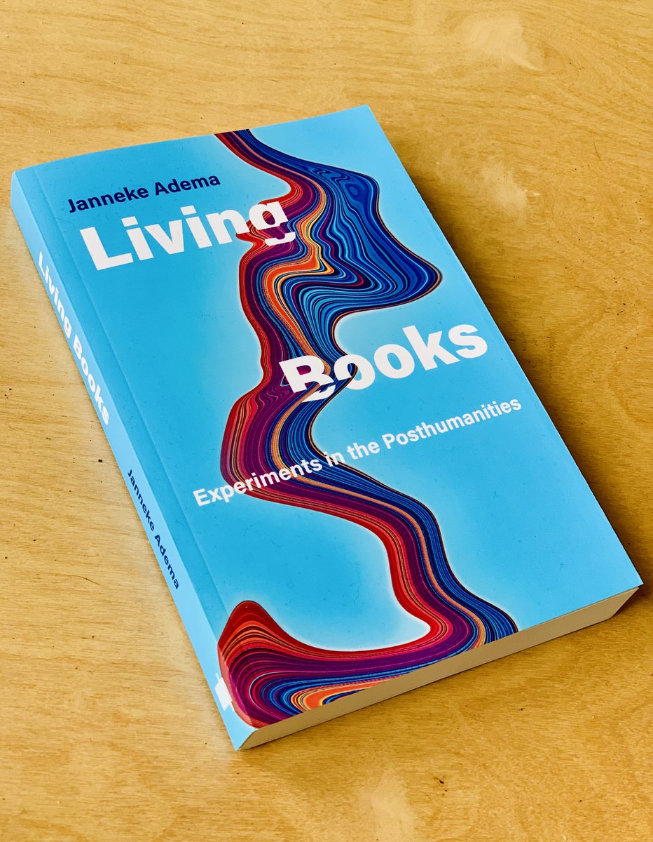 Really happy to announce that my @mitpress book Living Books. Experiments in the Posthumanities is published today! It is available in print mitpress.mit.edu/books/living-b… in OA PDF direct.mit.edu/books/monograp… & on PubPub livingbooks.pubpub.org #LivingBooks #OAbooks #booktheory #RadicalOA