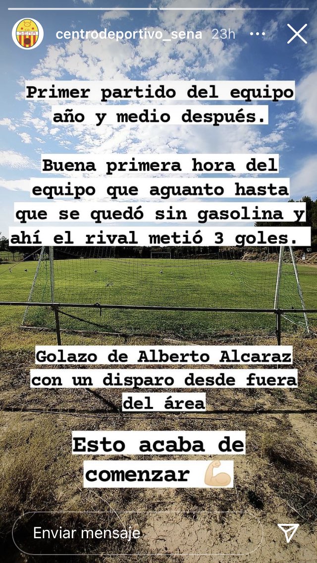 Derrota por 1-4 en el primer test de pretemporada contra el filial de la UD Fraga. El próximo fin de semana visitaremos en campo del Peñas Sariñena de primera regional.