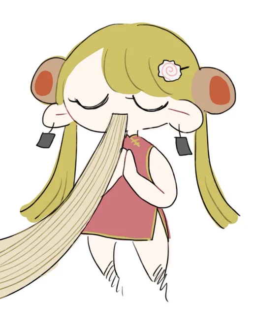 えんもの中のえんもではない何かが描いたらくがき 