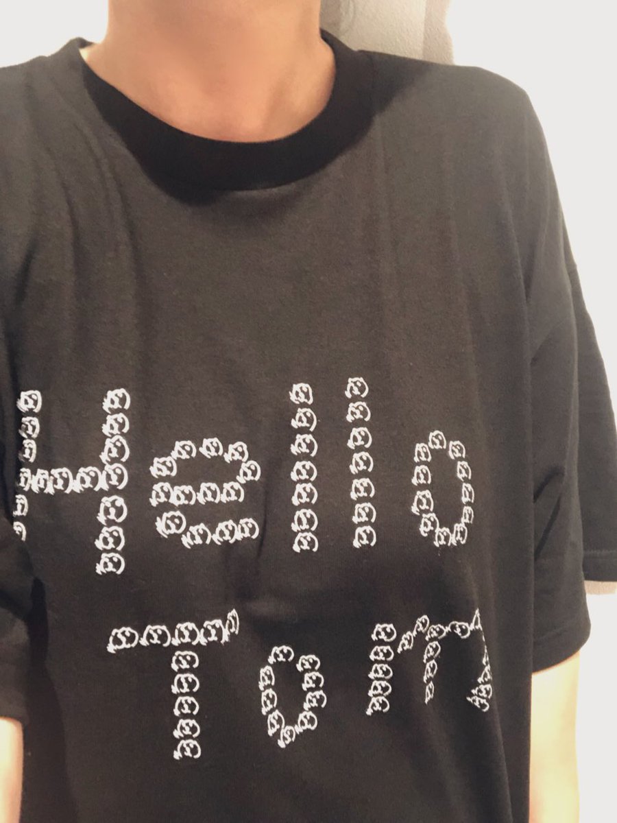 kaaabigon0x0's tweet photo. 実は今日の仕事で 初めて
#KUMANCY Tシャツ着たよ😆💓
鏡見る度 ルン🎶てなった´ω`)ノ
XLのオーバーサイズがお好みです🧸
タオル届くのも楽しみ☺️
#クマガイタツロウ
#HelloTom https://t.co/KpKZbAfu7t