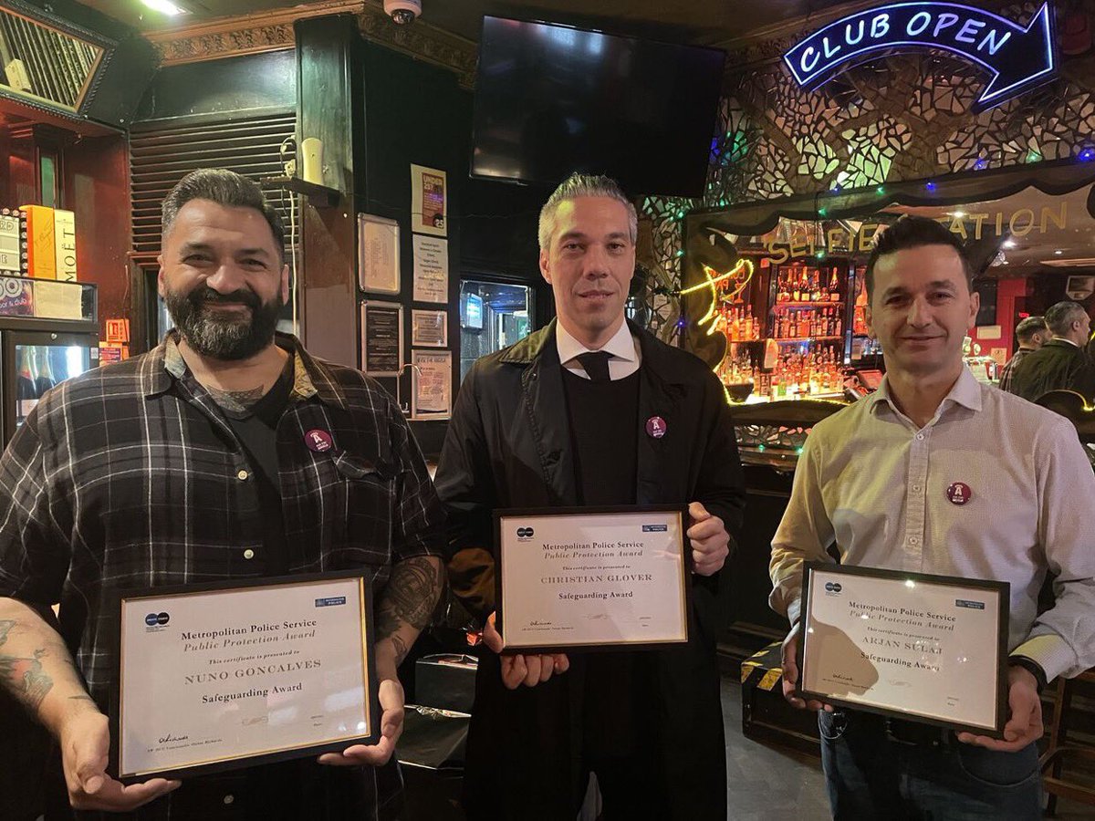 ‘Ask for Angela’   

A project rolled out to venues across London for people who feel unsafe, vulnerable or threatened.  

If you feel you need to discreetly seek help approach venue staff.

Via <a href="/metpoliceuk/">Metropolitan Police</a> 
#AskForAngela 
#London