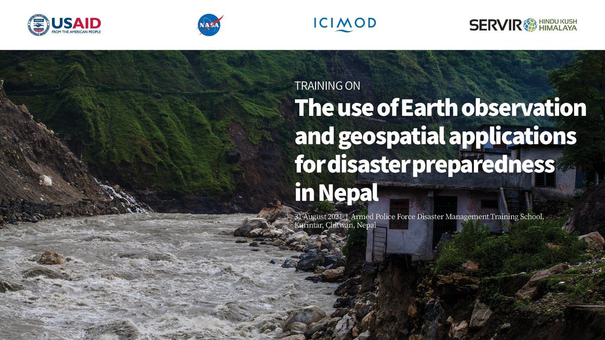 icimod's tweet image. At the @APFNepalHQ Disaster Management Training School in Chitwan, Nepal, we&apos;ve training 50 local stakeholders on the use of #EarthObservation &amp;amp; #GeospatialApplications for #DisasterPreparedness. 
👉 j.mp/3yxkSTF
#SERVIRHKH #Space2Village @SERVIRGlobal #ProtectThePulse