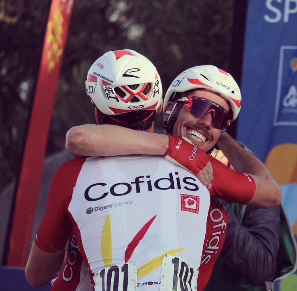 Tevreden dat ik nog een jaar langer bij cofidis zal blijven! Op naar 2022. Na mijn knieoperatie kom ik dit jaar niet meer in actie