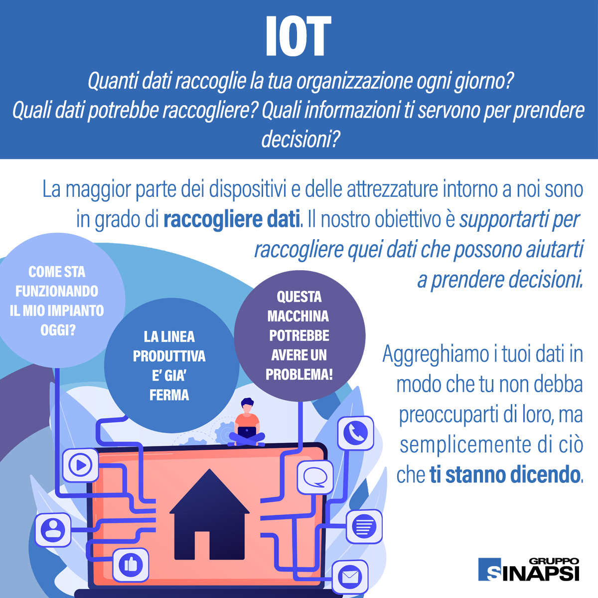 GruppoSinapsi's tweet photo. Da sempre la storia di Gruppo Sinapsi ha seguito il corso dell’evoluzione Web, dall’ #html fino ai recenti sviluppi di #smartapps e #responsivedesign del web 4.0 
Vuoi scoprire un po’ di noi? Ecco una piccola fotografia tratta dal #paper dedicato alla nostra Divisione Java. https://t.co/nltivcmVvv