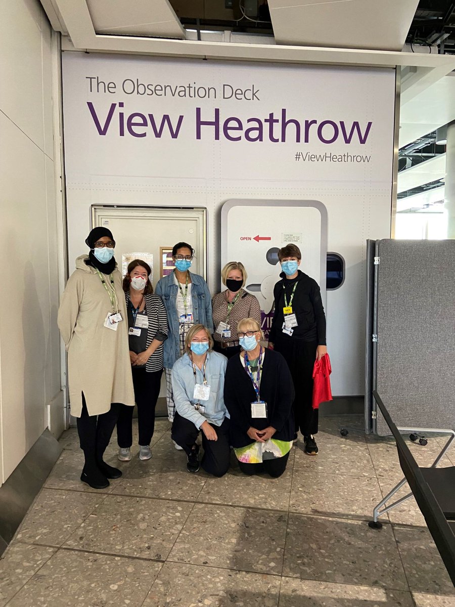CNWL staff were part of the team meeting refugees from Afghanistan at Heathrow airport last week. They offered health checks, provided covid testing, mental health screenings & art therapy for the children. Read more here: cnwl.nhs.uk/news/cnwl-heat…