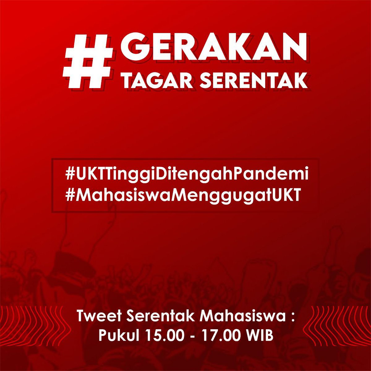 MaraturRodhiyah's tweet photo. #mahasiswamenggugatukt

@jokowi 
@Kemdikbud_RI 
@nadiemmakarim 
@DPR_RI 
@SyaifulHooda 
@cakimiNOW 
@Kemenag_RI 
@YaqutCQoumas https://t.co/8PDPbNWtza
