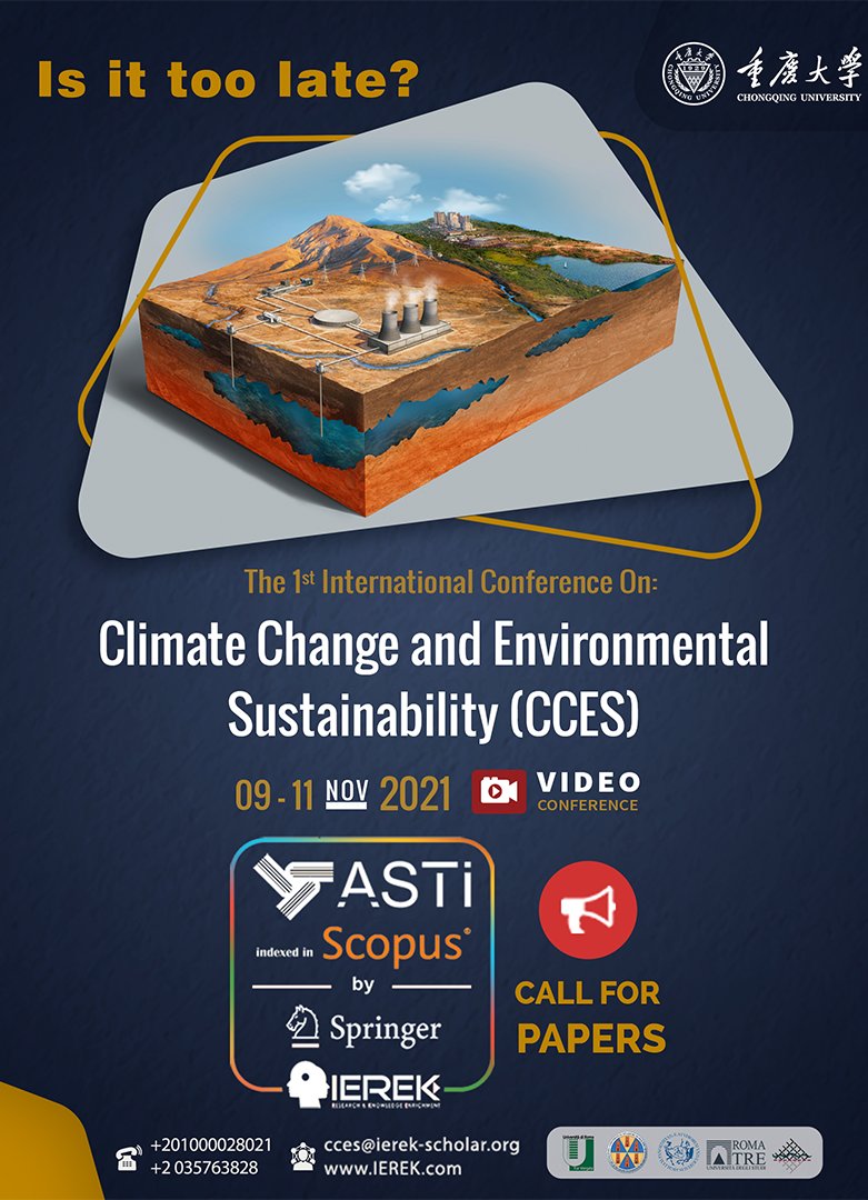 It is our planet, and while we know it is in crisis, we also know that solutions are in reach. Progress is already well underway, from more green energy to more secure food supplies. 
Join us in taking action to claim it, starting now.
ierek.com/events/CCES-1s…