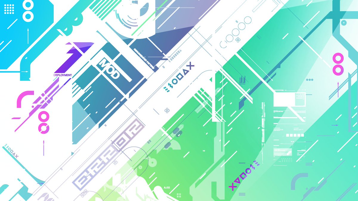 たにゃちゃん グラデーション背景 Pastoral Decoration Palette | BABY, THE STARS SHINE BRIGHT