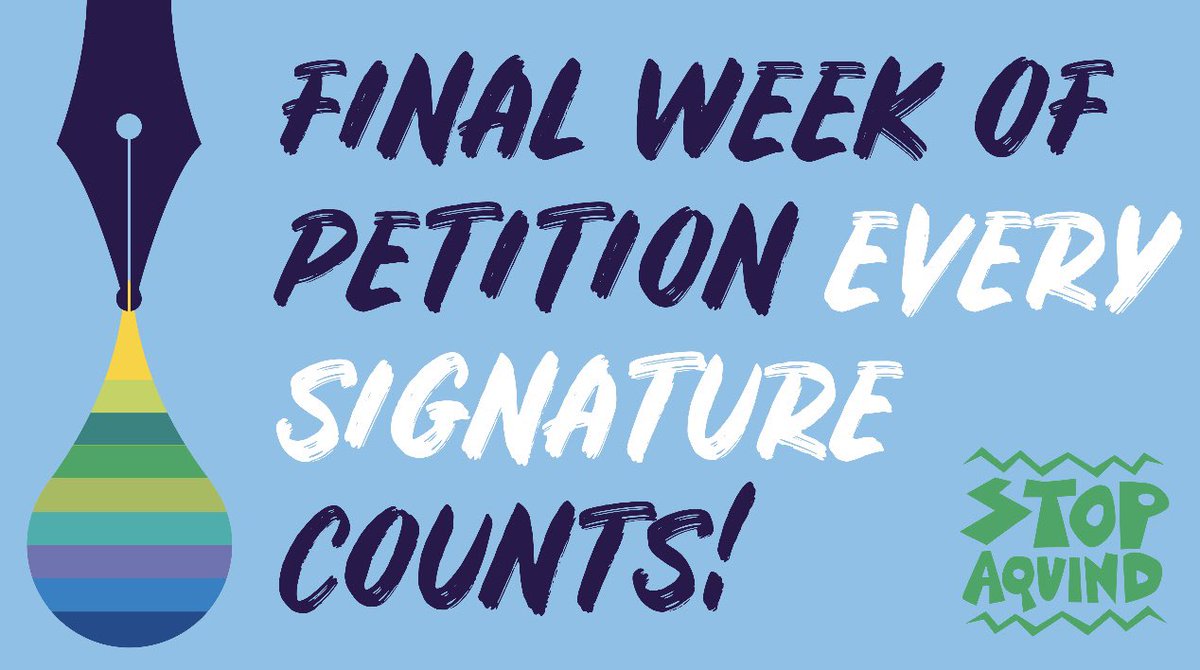 This week is your last chance to sign my @StopAquind public petition. Make your voice heard and tell Tory Ministers in charge of giving the project the go ahead that #Portsmouth wants to #StopAQUIND👇🏻
stephenmorgan.org.uk/aquindpetition