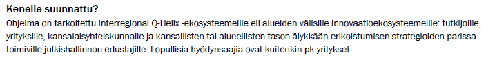 HankeVerka's tweet photo. Alueiden väliset innovaatioinvestoinnit (Interregional Innovation Investments, I3) -ohjelman tavoitteena on tukea alueiden välisten innovaatiohankkeiden kaupallistamista ja laajentamista yhteisillä älykkään erikoistumisen painopistealoilla. Ohjelma on uusi ja toivottu. 👇👇👇 https://t.co/wheLdzvNWQ