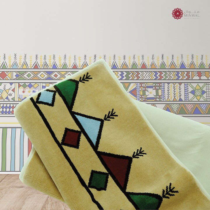 MinwalSA's tweet photo. سجادة صلاة تتميز بتصميمها الأصيل والذي يعكس جمال تصميم القط العسيري بألوان زاهية وأنيقة وبرسم متقن
القط العسيري أو النقش أو الزَّيان هو أحد الفنون التجريدية التي نشأت في منطقة عسير في السعودية تقوم به النساء لتزيين بيوتهن

يمكنك طلبها من موقع نسكي مباشرة:

#minwal #madeinmadinah https://t.co/qNoMvDTg64