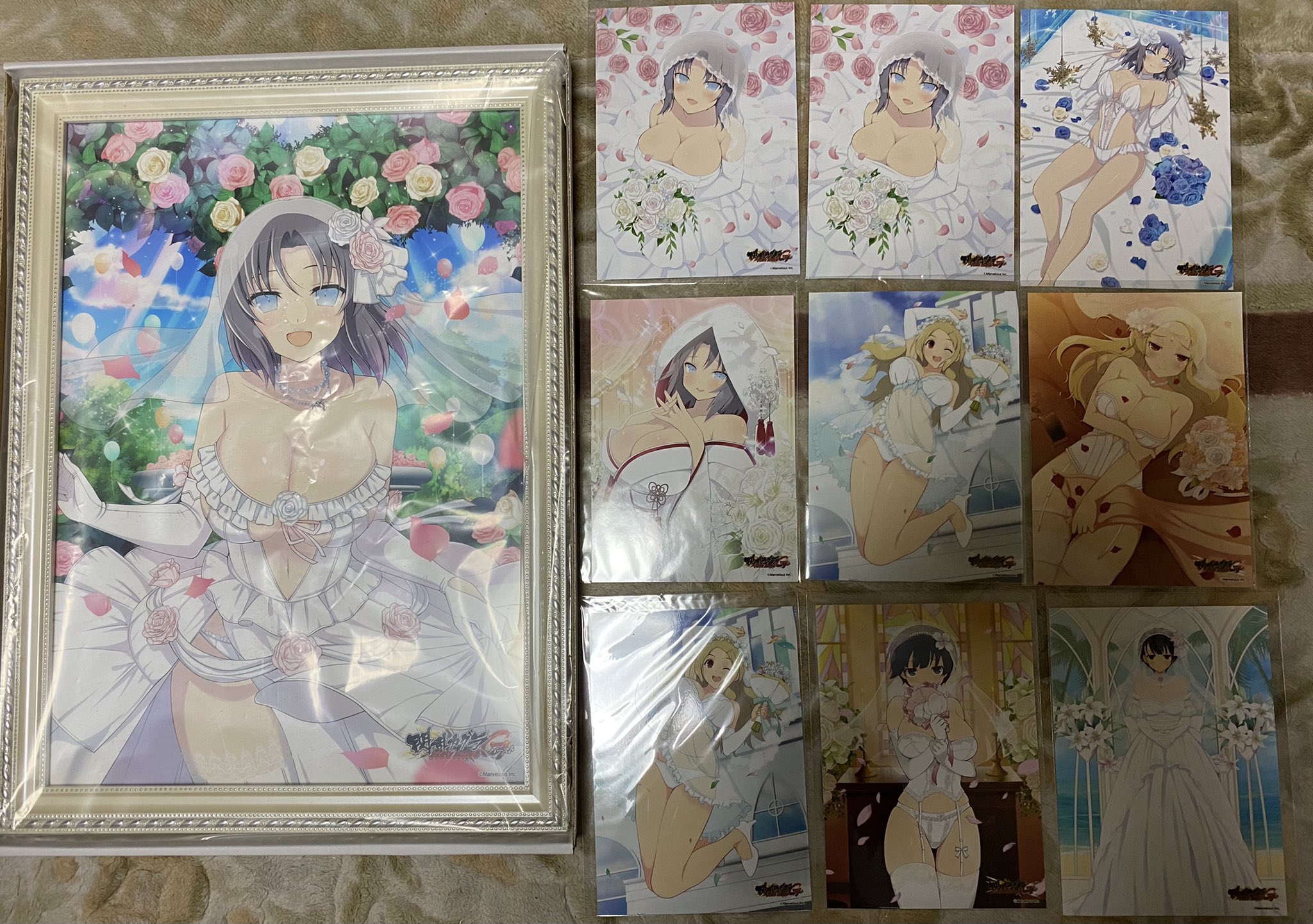 新品】閃乱カグラ くじコレ 特賞 アートフレーム 雪泉 | venezafoods