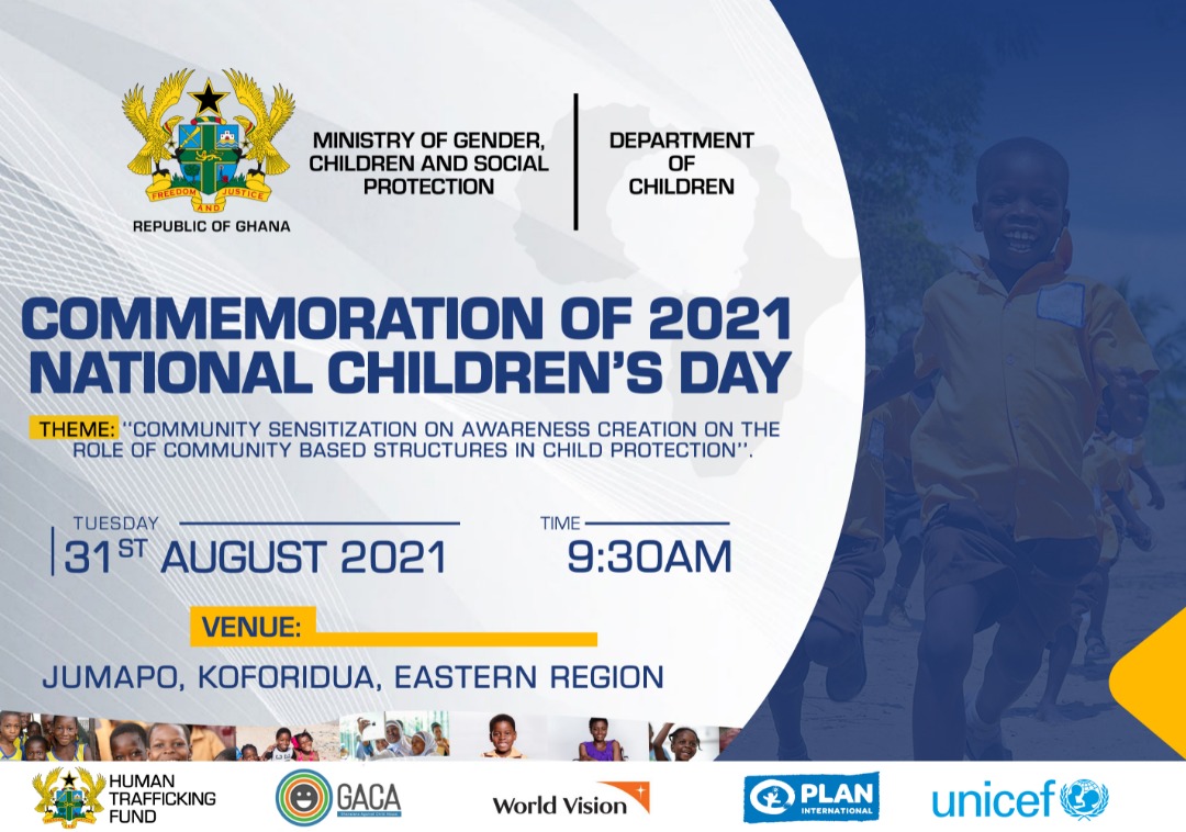 gacaghana's tweet image. @MoGCSP_Ghana in collaboration with the #HumanTraffickingFund, @UNICEFGhana &amp;amp; @planghana is holding a one day community dialogue with stakeholders in Jumapo in the Eastern Region today

The dialogue seeks to support community based structures for the #protectionofchildren.