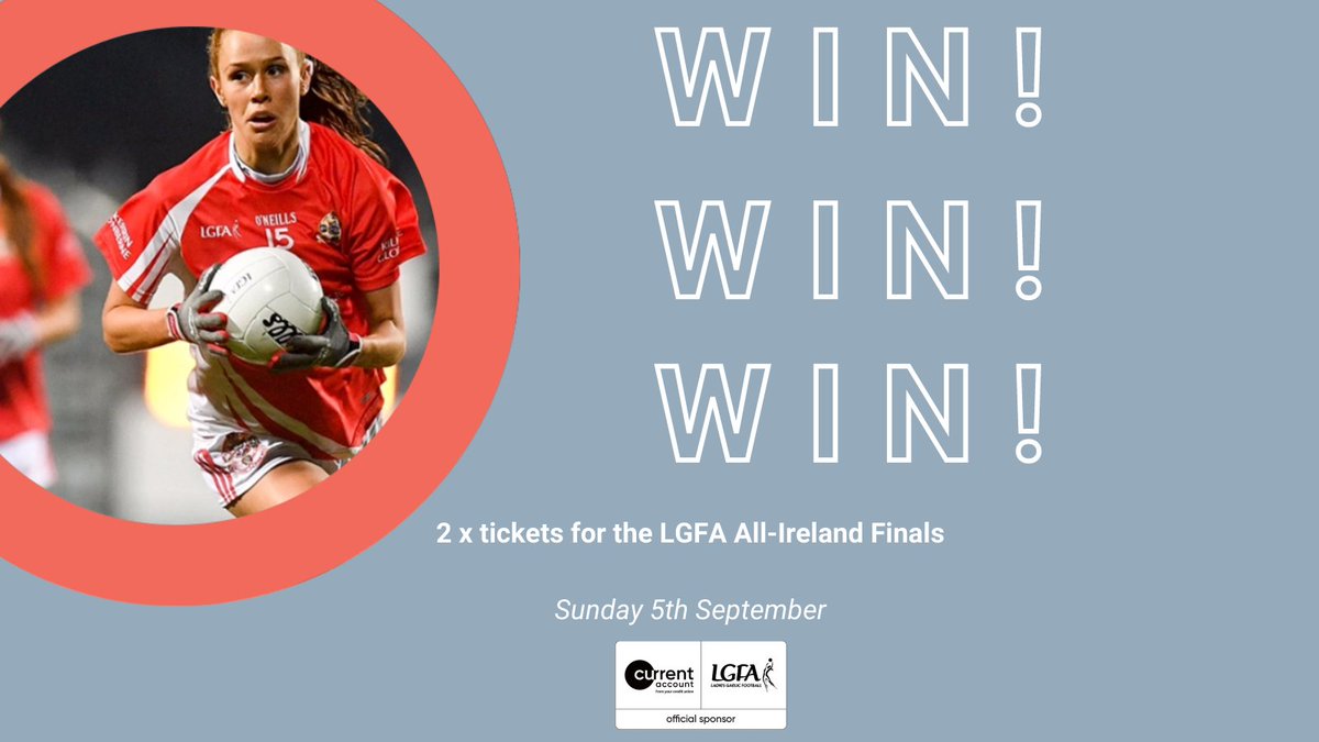 As proud sponsors of the LGFA, we are over the moon to be providing our member credit unions with 2 tickets for the <a href="/TG4TV/">TG4</a> All-Ireland Finals this Sunday. 

Many member CUs will be giving away 2x tickets for the matches in <a href="/CrokePark/">Croke Park</a> on their social pages🏐