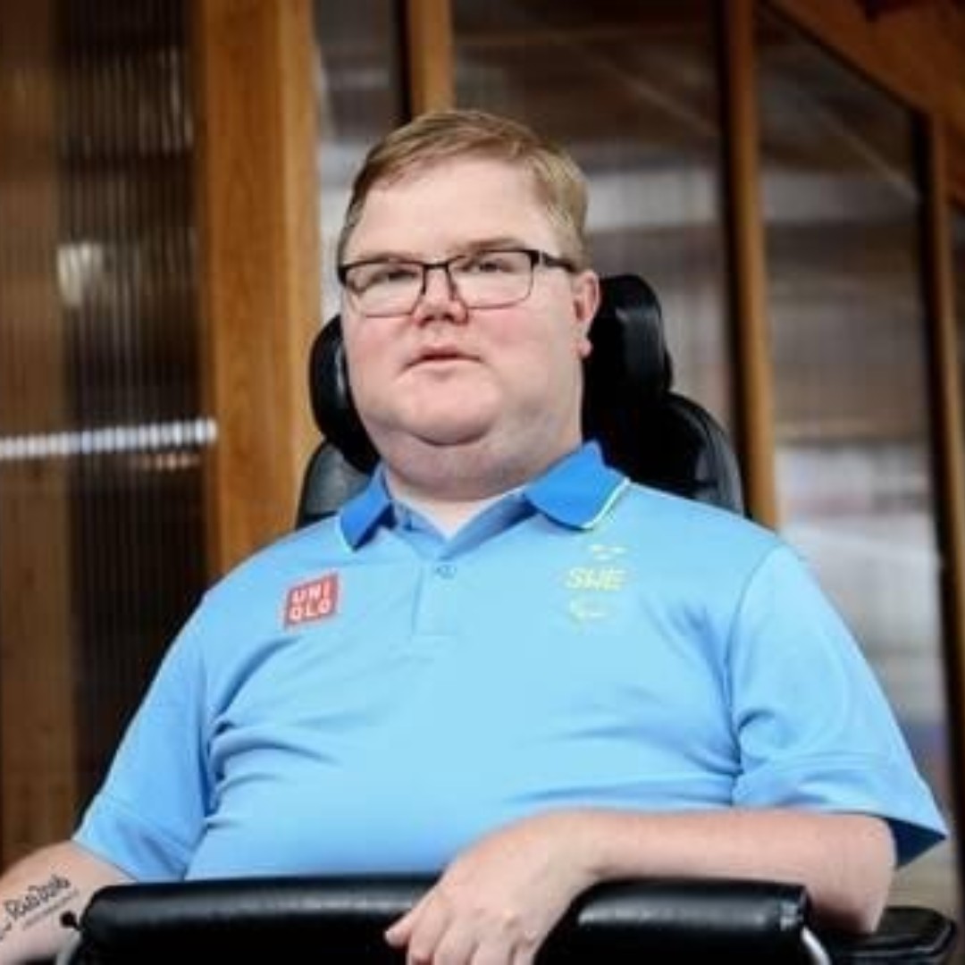 Philip Jönsson has Duchenne muscular dystrophy.

Philip is 27 years old and is the first person with DMD to win a gold medal at the Paralympic Games in the mixed 10m air rifle standing SH2 event, with a score of 252.8. This is a new Paralympic record! Amazing achievement!