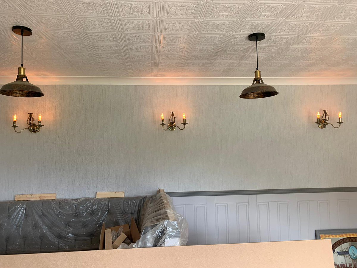 We've been working hard on this #customers new #bar, we can't wait for the end results as it's already coming together so nicely! #Cambridge #WittElectrical