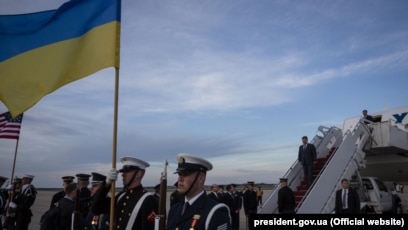 Подружжя Зеленських прибуло до США з візитом - Цензор.НЕТ 9770