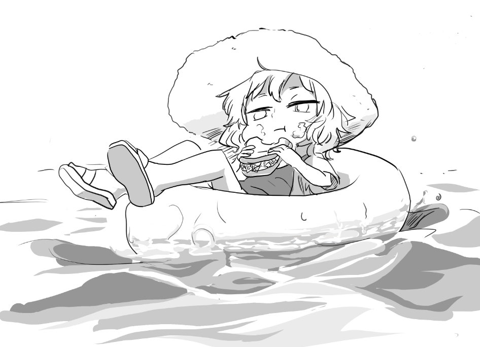 だいたいレッドフードでした^^ #今月描いた絵を晒そう #絵描きさんと繋がりたい 