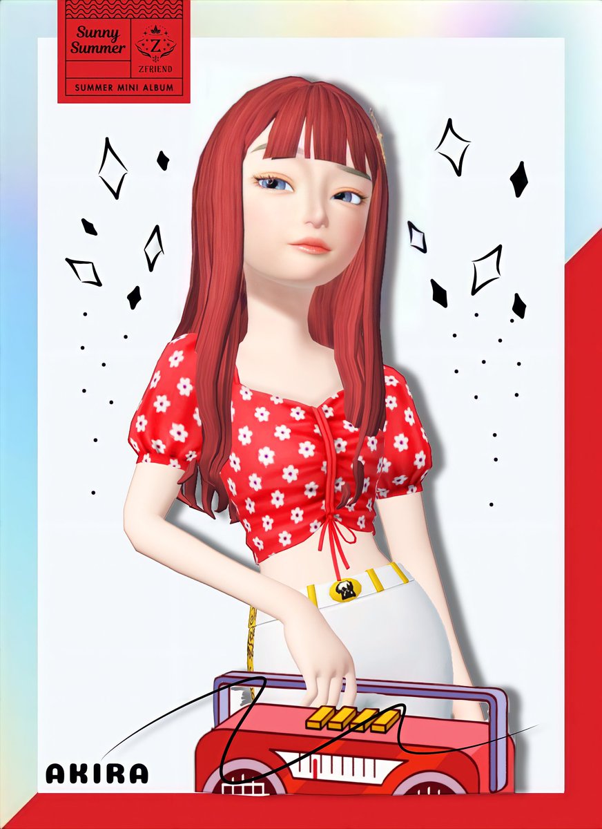 ZFRDofficial's tweet photo. [ ZFRIEND - CONCEPT PHOTO ]

Concept Photo - Akira
xx.09.2021

@zepeto_official @zepeto_kr #SUNNY_SUMMER☀ #ZEPETO #ZEPETOIDOL #GFRIEND #ZFRIEND #AKIRA https://t.co/QMPIVVcjuV