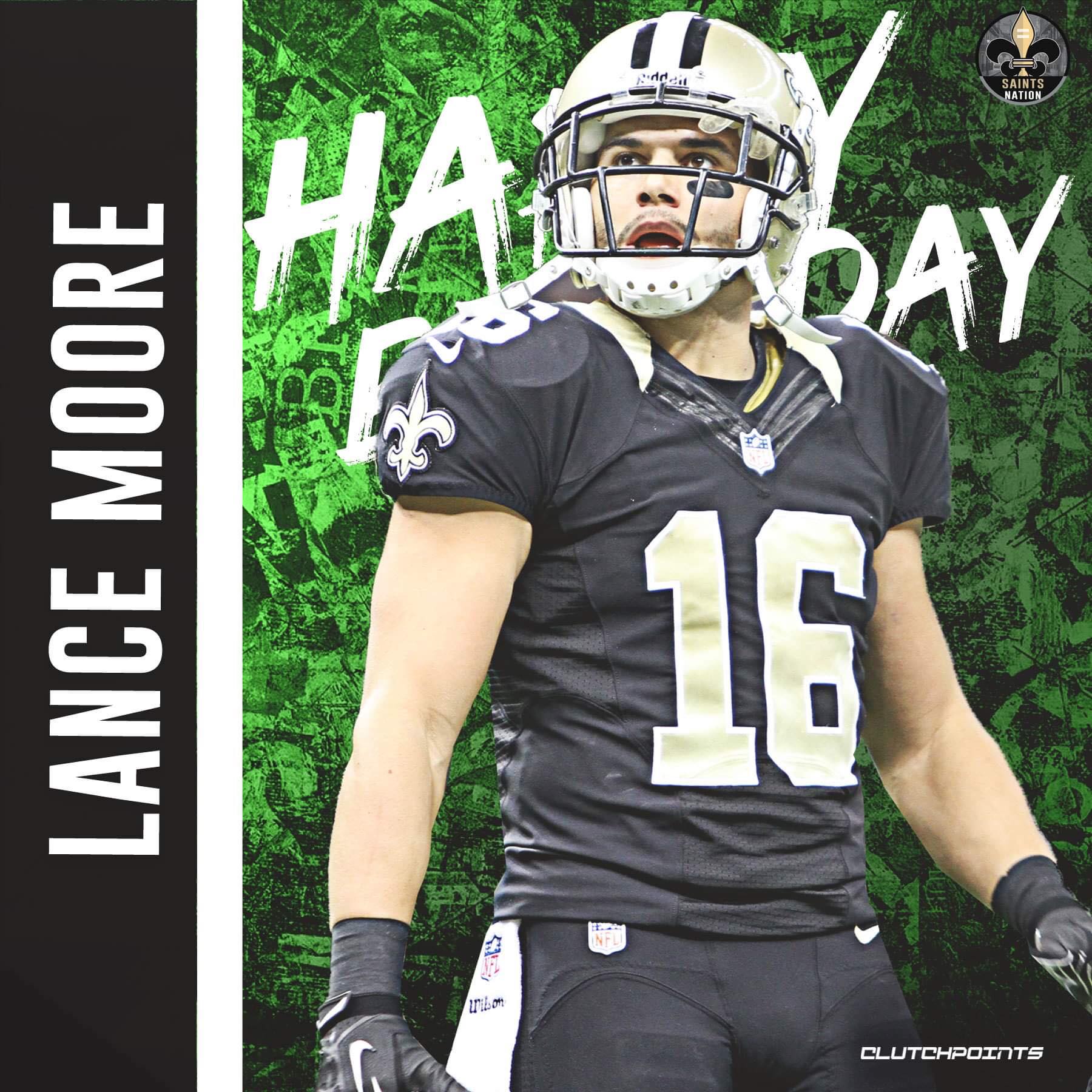 Join Saints Nation in wishing Lance Moore a happy 38th birthday!  