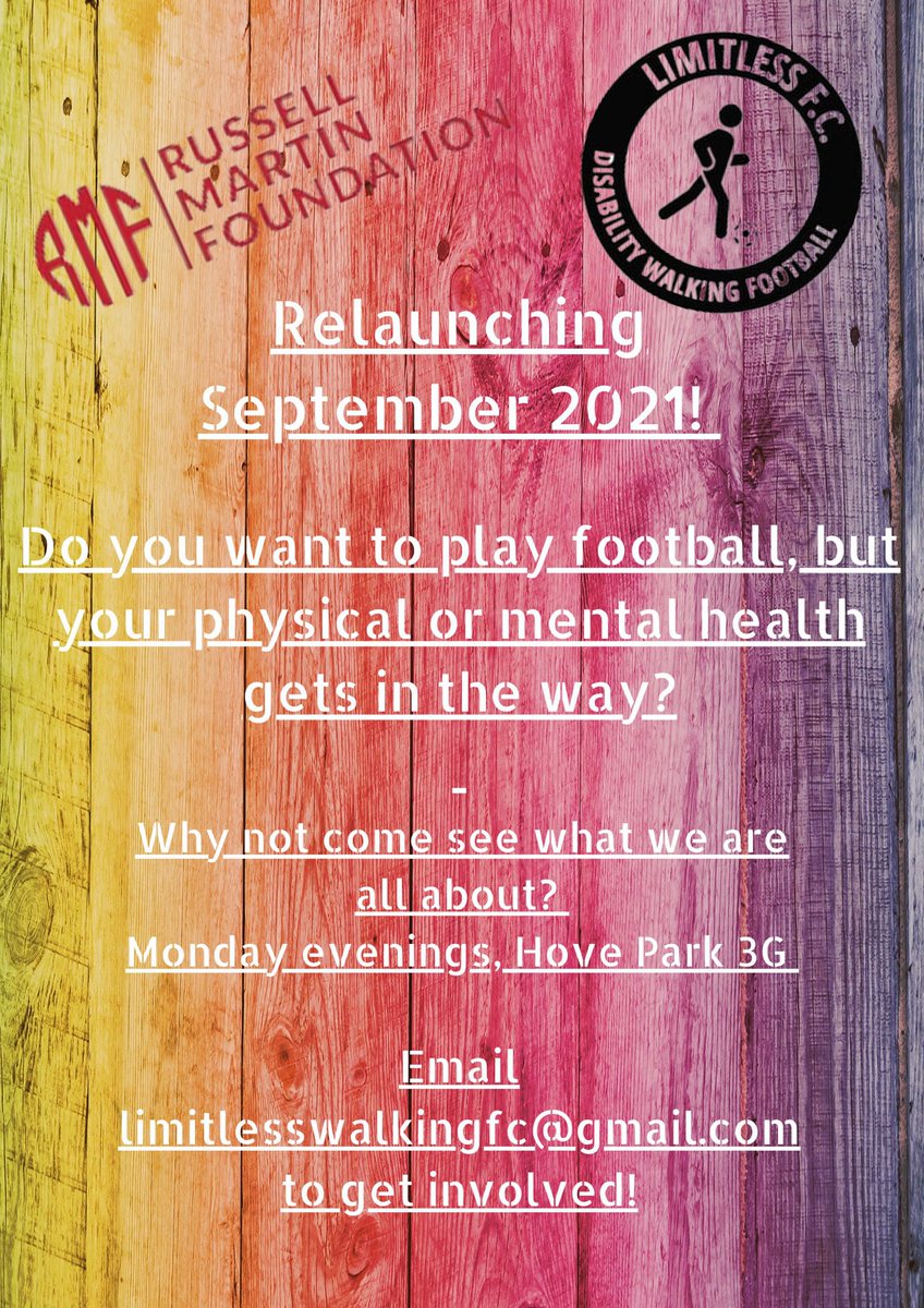 limitlessfc's tweet image. 13th September, look forward to seeing you there!
Share away!!