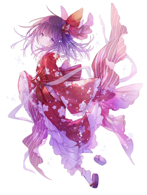 ななひらさん ( @nanahira ) の楽曲「琉金夢遊録」のPVイラストを担当させて頂きました!!🎶🎶
ななひらさんの儚くて繊細な歌声が織り成す世界観が本当に綺麗ですので、ぜひ観てくださいませ...!🙏✨ https://t.co/qgOAYb1EuZ 